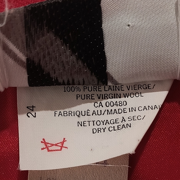 Korinna Petite Women's 14 Red Pencil Skirt - Picture 7 of 8